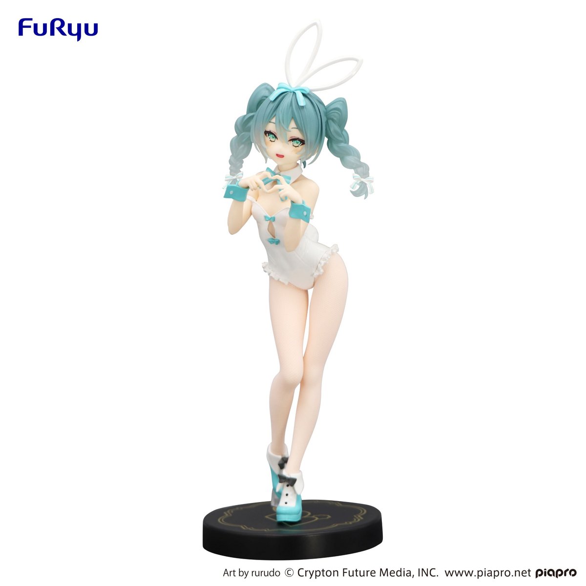 Hatsune Miku BiCute Bunnies Figure (Rurudo White Ver.)