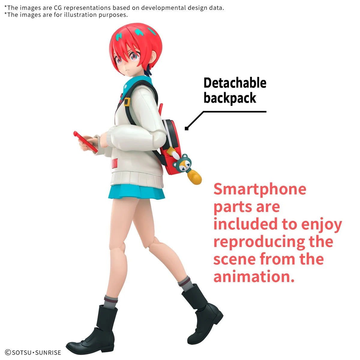 Mobile Suit Gundam GQuuuuuuX Amate Yuzuriha (Machu) Figure-Rise Standard Model Kit