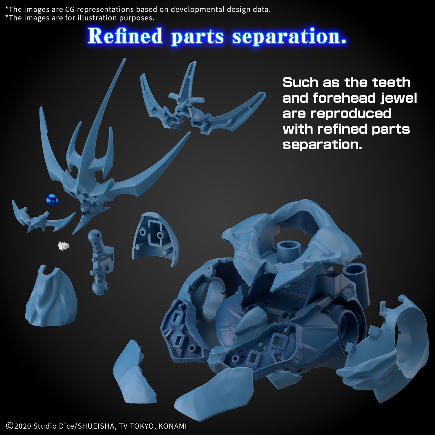 Yu-Gi-Oh Egyptian God Obelisk The Tormentor Figure-Rise Standard Amplified Model Kit