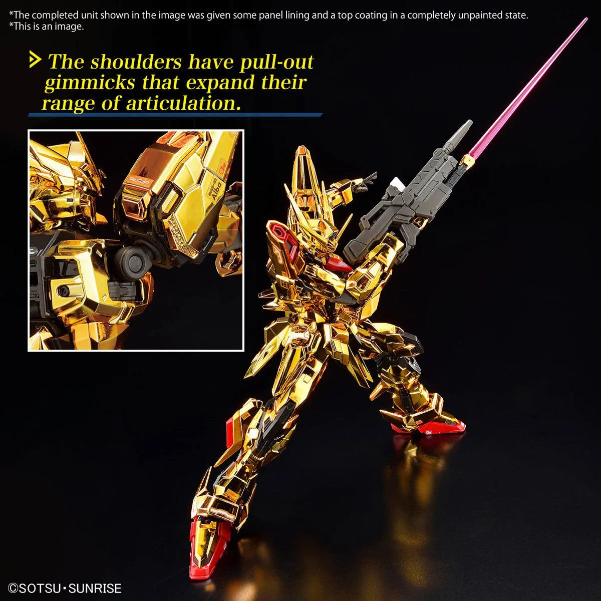 Mobile Suit Gundam Seed Destiny Akatsuki Gundam Oowashi Unit Real Grade 1:144 Scale Model Kit