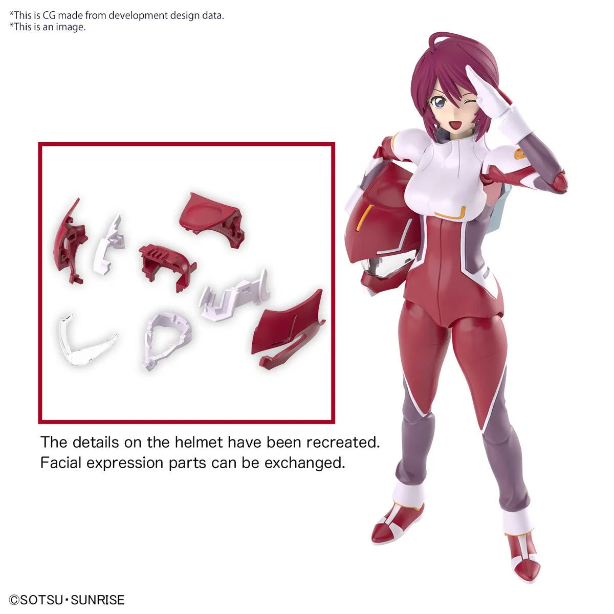 Mobile Suit Gundam Seed Freedom Lunamaria Hawke Figure-Rise Standard Model Kit