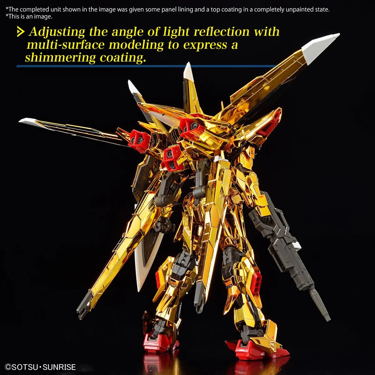Mobile Suit Gundam Seed Destiny Akatsuki Gundam Oowashi Unit Real Grade 1:144 Scale Model Kit