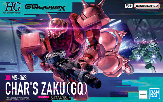Mobile Suit Gundam GQuuuuuuX Char's Zaku High Grade 1:144 Scale Model Kit