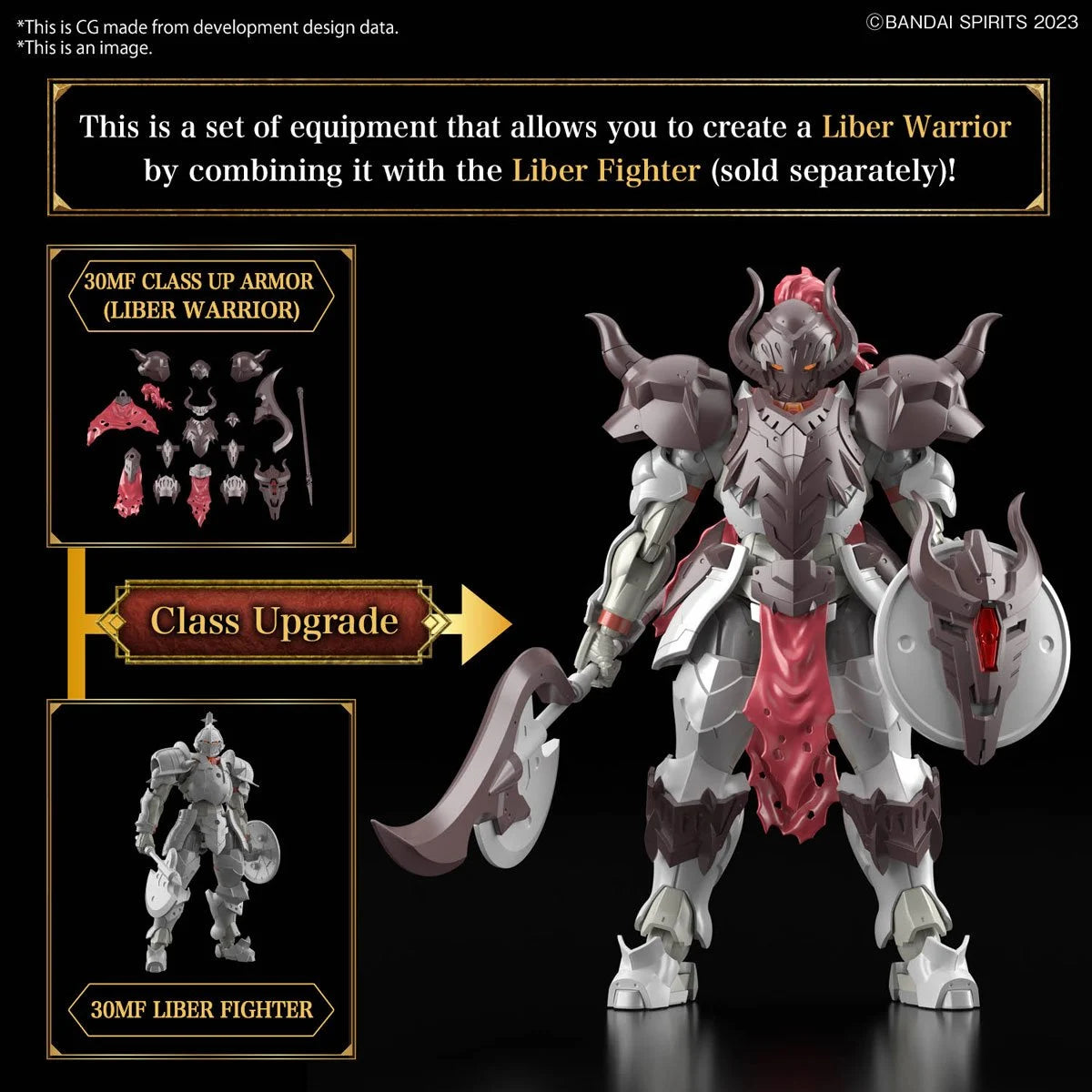 30 Minutes Fantasy Liber Warrior Model Kit