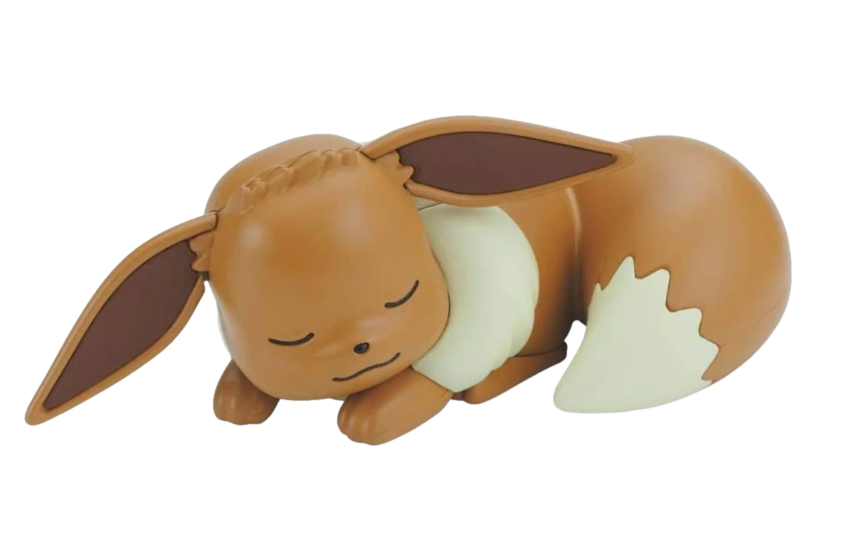 Pokemon Eevee Sleeping Pose Quick Model Kit