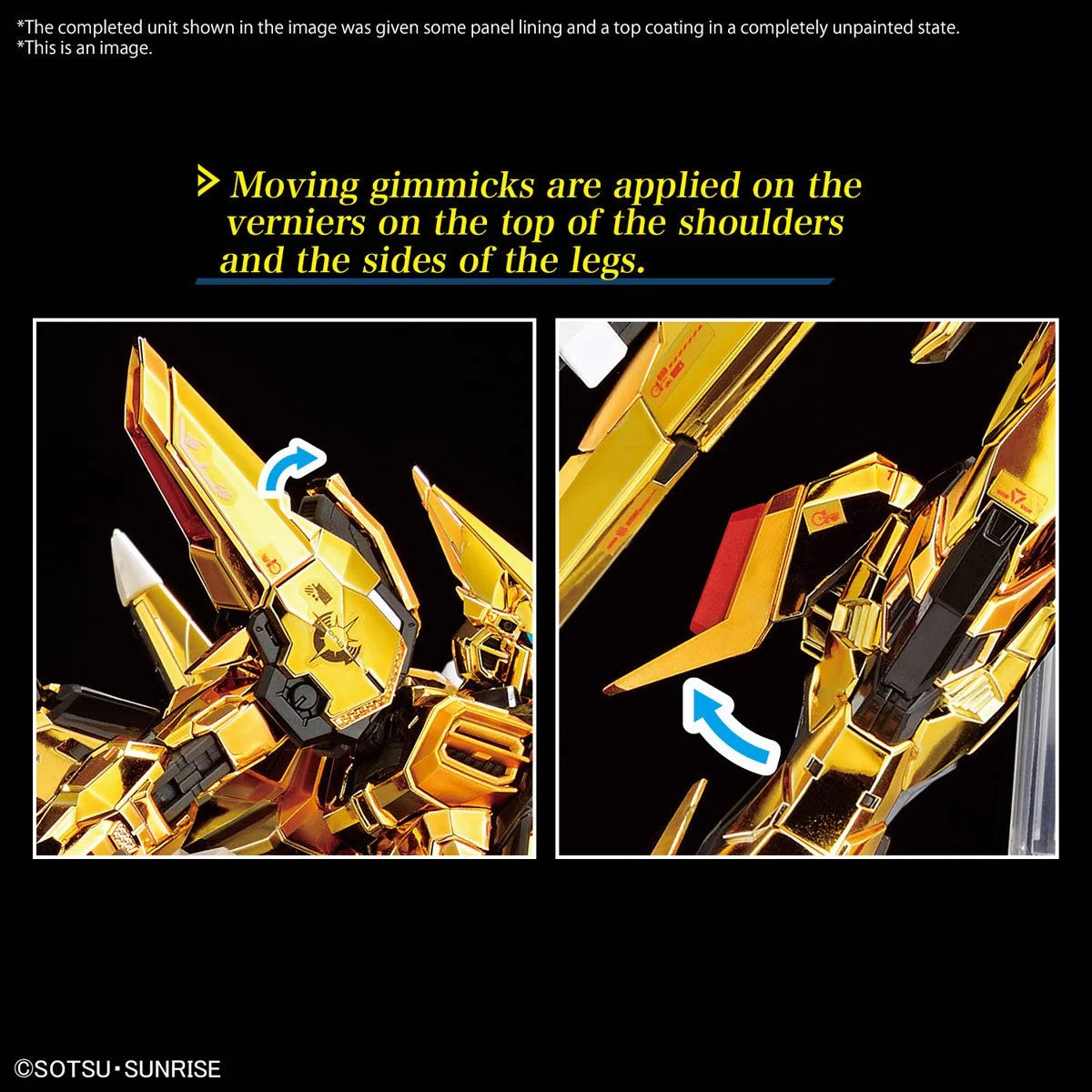 Mobile Suit Gundam Seed Destiny Akatsuki Gundam Oowashi Unit Real Grade 1:144 Scale Model Kit
