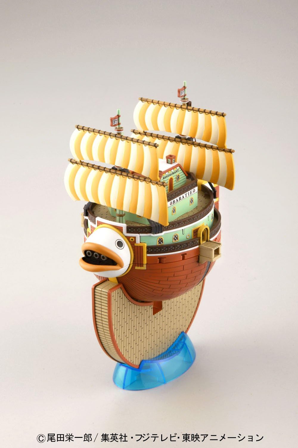 One Piece Baratie Model Ship Grand Ship Collection Model Kit