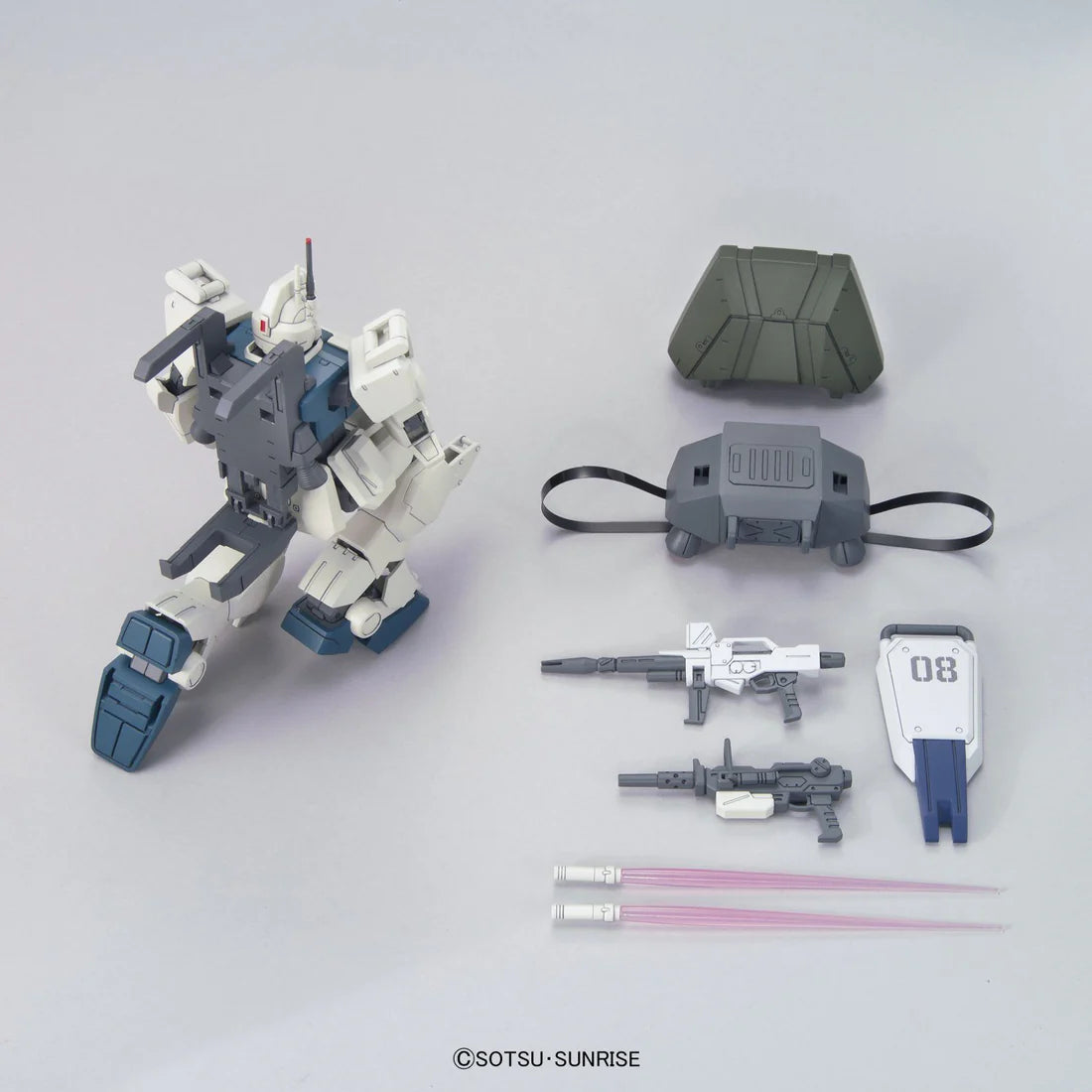 Mobile Suit Gundam: The 08th MS Team RX-79(G) Ez-8 Gundam Ez8 High Grade 1:144 Scale Model Kit