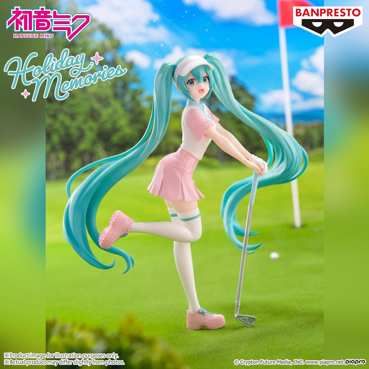 Hatsune Miku Holiday Memories - Golf Figure