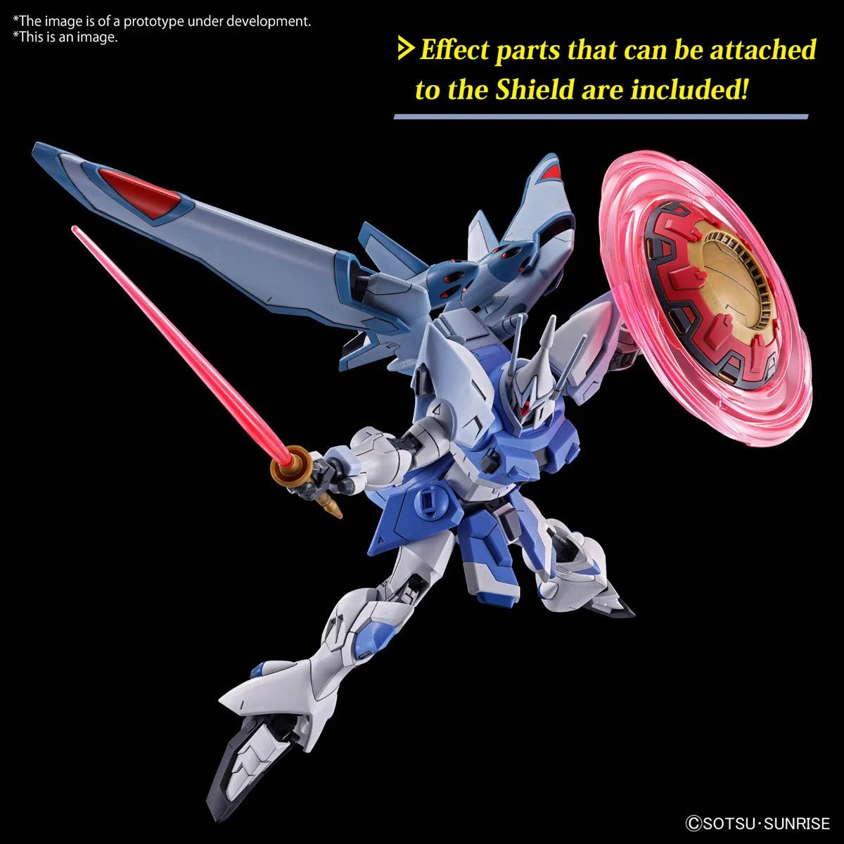 Mobile Suit Gundam Seed Freedom Gyan Strom Agnes Giebenrath Custom High Grade 1:144 Scale Model Kit