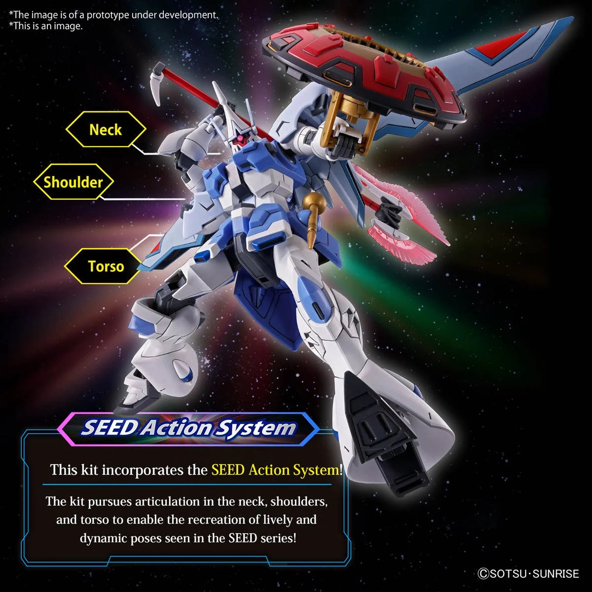 Mobile Suit Gundam Seed Freedom Gyan Strom Agnes Giebenrath Custom High Grade 1:144 Scale Model Kit