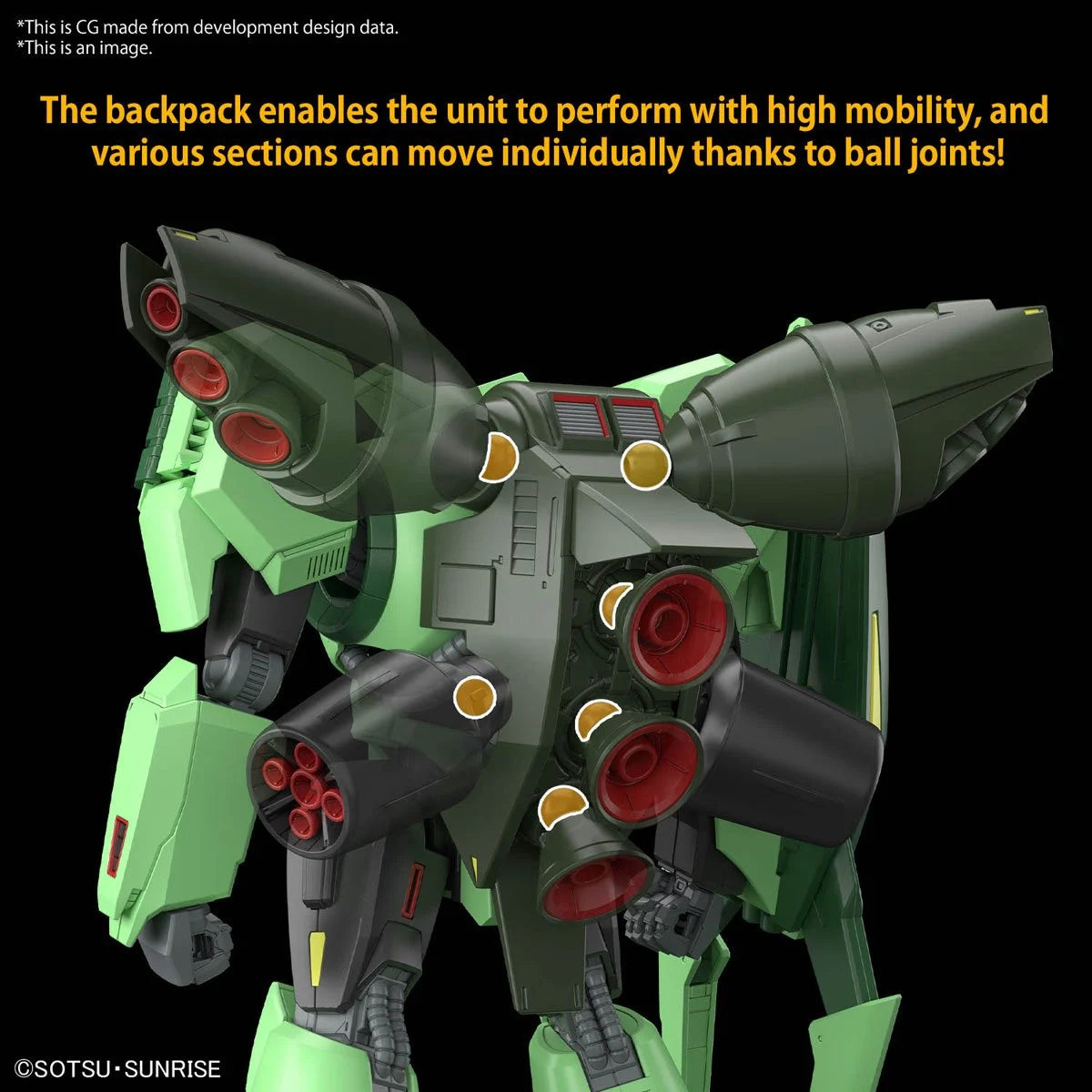 Mobile Suit Zeta Gundam Bolinoak-Sammahn High Grade 1:144 Scale Model Kit