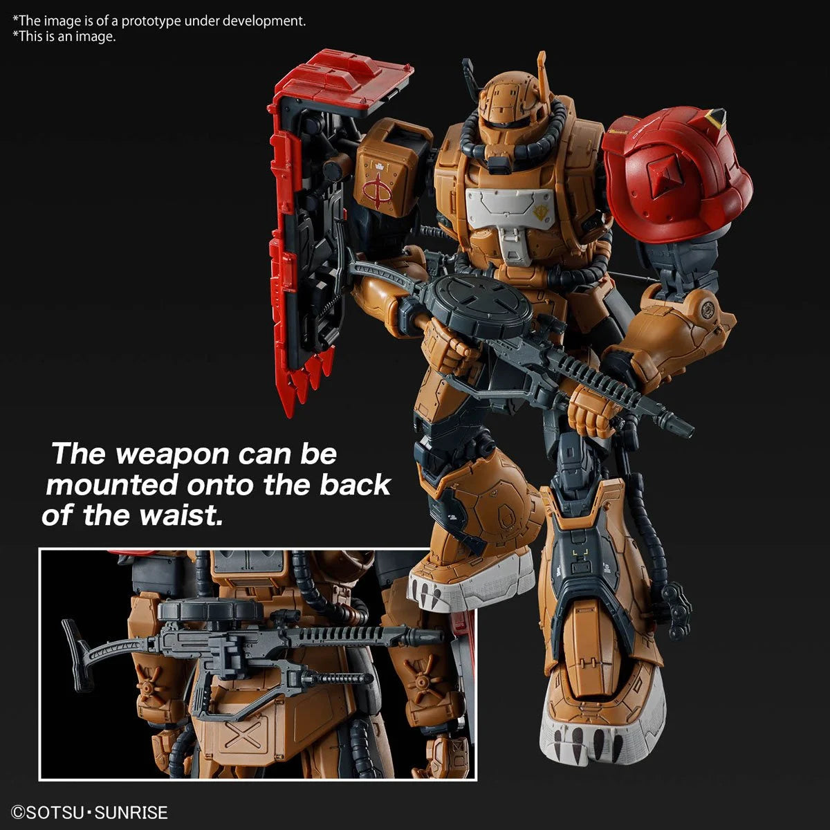 Gundam: Requiem for Vengeance Zaku II F Type Solari High Grade 1:144 Scale Model Kit