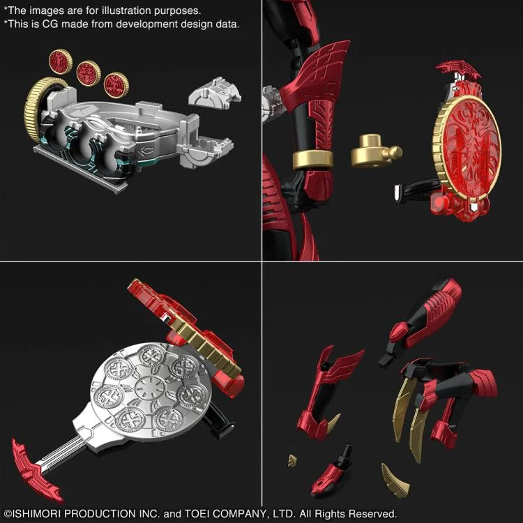 Kamen Rider OOO Tajadol Combo Figure-Rise Standard Model Kit