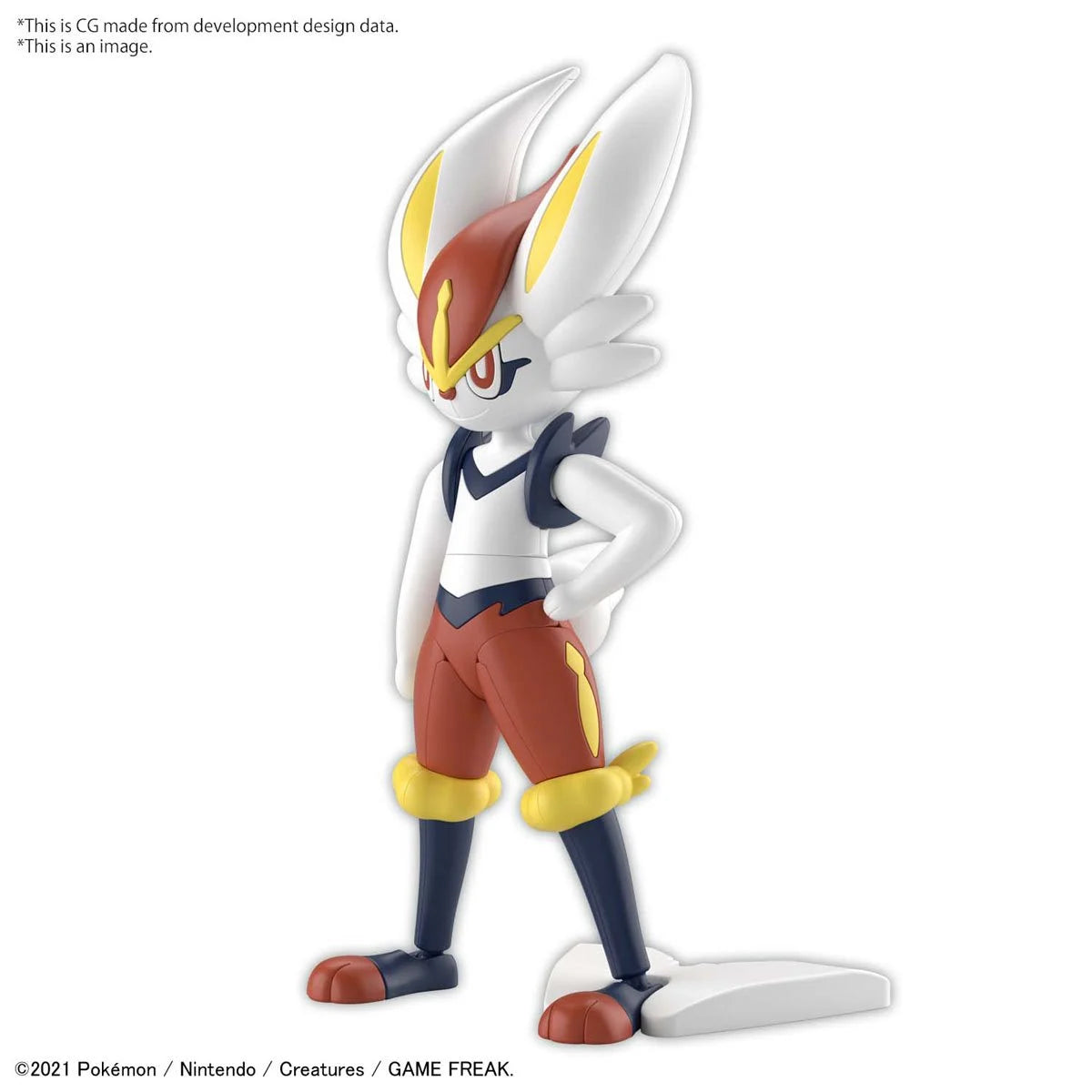 Pokemon Cinderace Model Kit