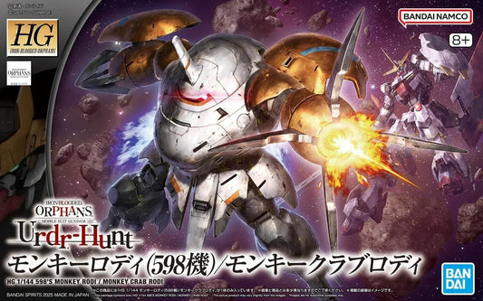 Mobile Suit Gundam: Iron-Blooded Orphans Monkey Rodi (598 Unit)/Monkey Crab Rodi High Grade 1:144 Scale Model Kit