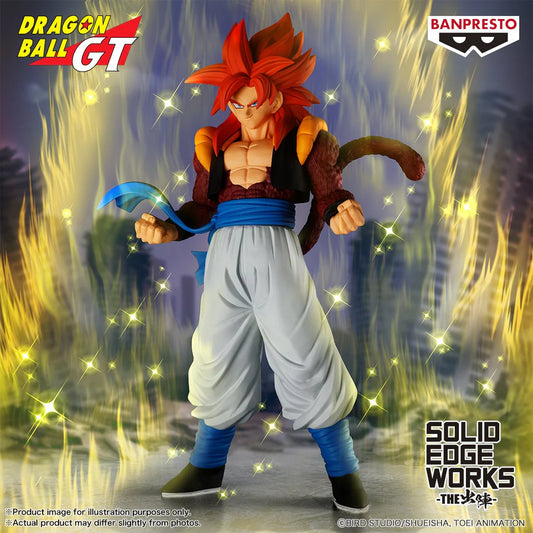 Dragon Ball GT Solid Edge Works Super Saiyan 4 Gogeta Statue