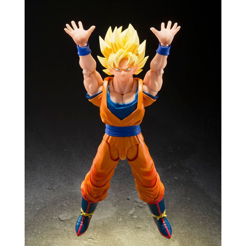 Dragon Ball Z Super Saiyan Son Goku The Games Begin S.H.Figuarts Action Figure - Reissue