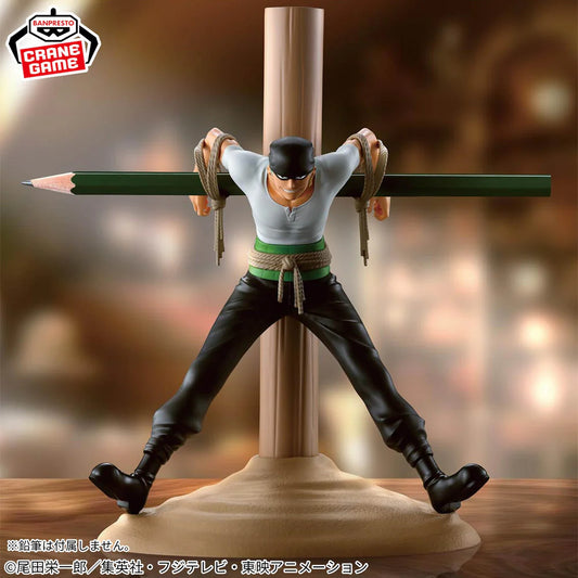 One Piece Fig Life! Pirate Hunter Zoro Statue