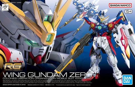 Mobile Suit Gundam Wing - Wing Gundam Zero Real Grade 1:144 Scale Model Kit