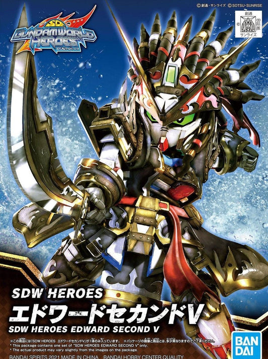 SD Gundam World Heroes Edward Second V Model Kit
