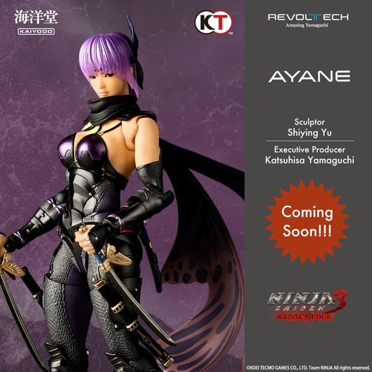 Ninja Gaiden Ayane Revoltech Amazing Yamaguchi Action Figure