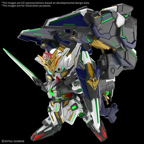 SD Gundam World Heroes GF Gundam Astraea Type-B Model Kit