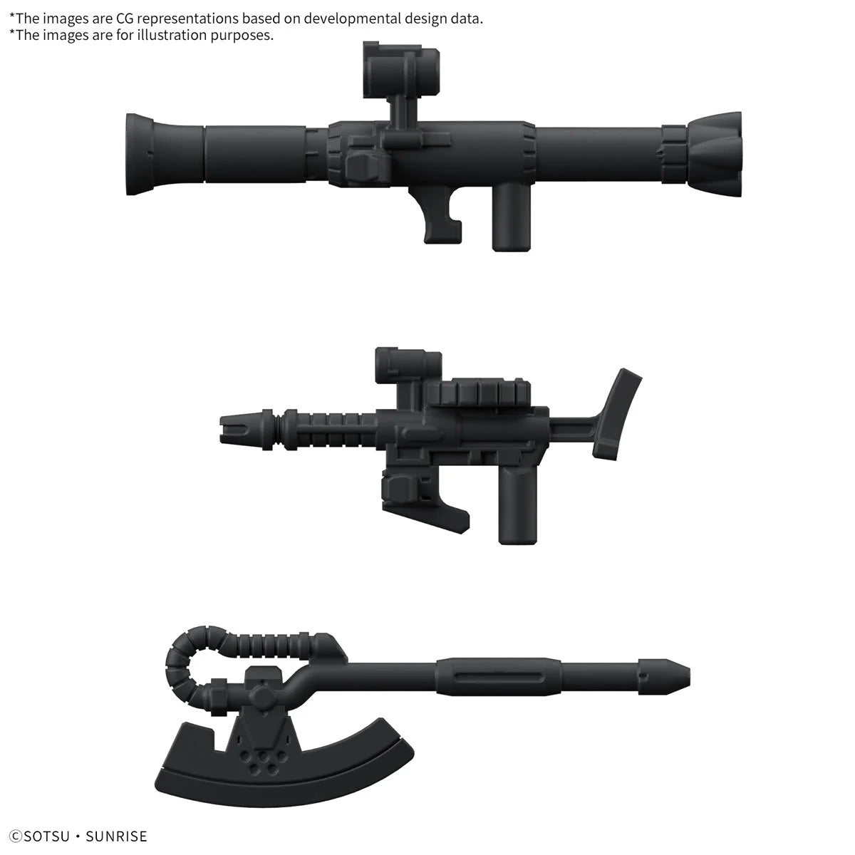 Mobile Suit Gundam CharZaku-kun DX Set with Runner Version Recreation Parts 1:1 Scale Model Kit
