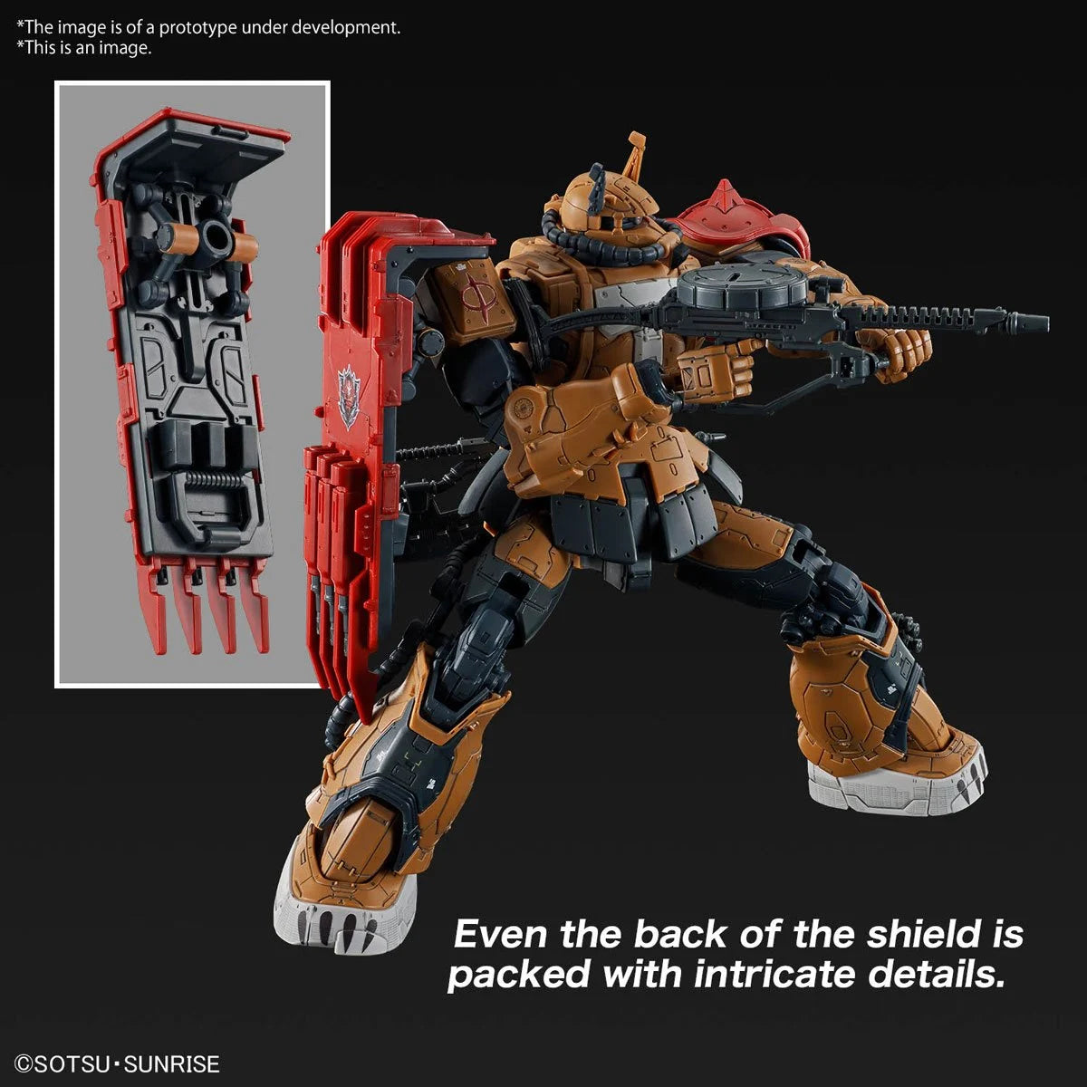 Gundam: Requiem for Vengeance Zaku II F Type Solari High Grade 1:144 Scale Model Kit