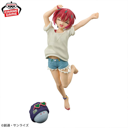 Mobile Suit Gundam GQuuuuuuX Amate Yuzuriha and Haro Ending Version Statue