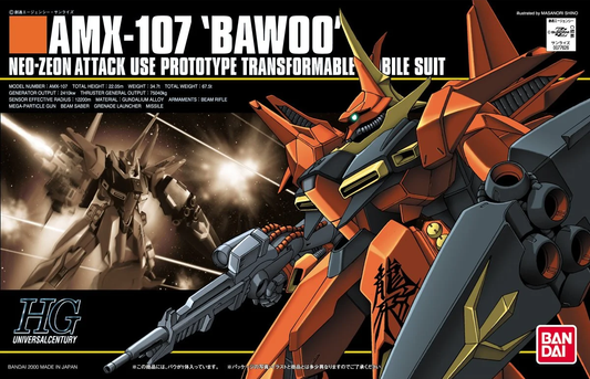 Mobile Suit Gundam ZZ Bawoo High Grade 1:144 Scale Model Kit