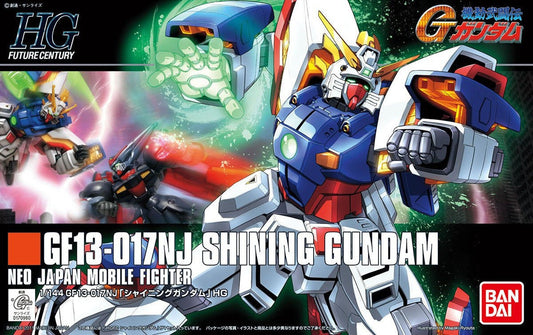 Mobile Fighter G Gundam GF13-017NJ Shining Gundam High Grade 1:144 Scale Model Kit