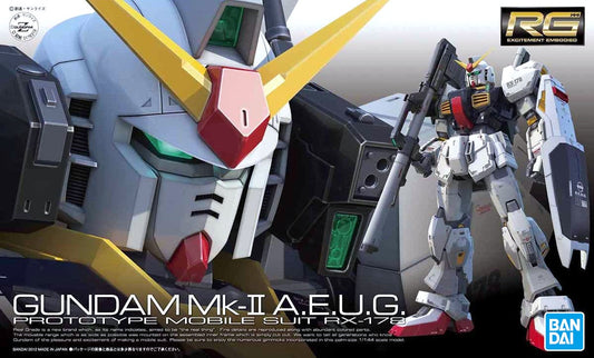 Mobile Suit Zeta Gundam RX-178 Gundam MK-II AEUG Real Grade 1:144 Scale Model Kit