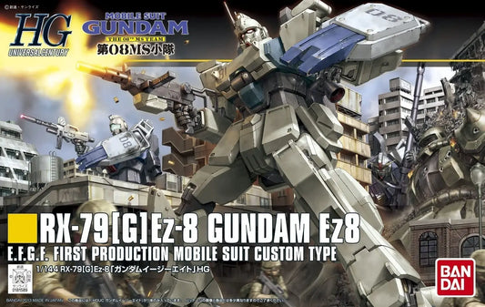 Mobile Suit Gundam: The 08th MS Team RX-79(G) Ez-8 Gundam Ez8 High Grade 1:144 Scale Model Kit