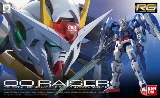 Mobile Suit Gundam 00 Raiser Real Grade 1:144 Scale Model Kit