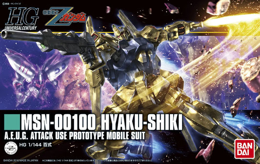 Mobile Suit Zeta Gundam Hyaku Shiki High Grade 1:144 Scale Model Kit