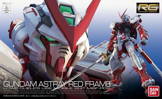 Gundam Seed Gundam Astray Red Frame Real Grade 1:144 Scale Model Kit