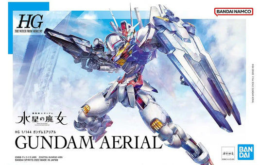 Mobile Suit Gundam: The Witch from Mercury Gundam Aerial High Grade 1:144 Scale Model Kit