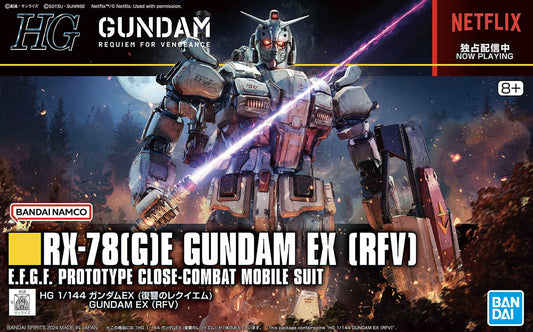 Gundam: Requiem for Vengeance Gundam EX High Grade 1:144 Scale Model Kit