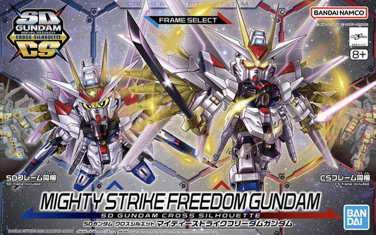 Mobile Suit Gundam SEED Freedom Mighty Strike Freedom Gundam SD Gundam Cross Silhouette Model Kit