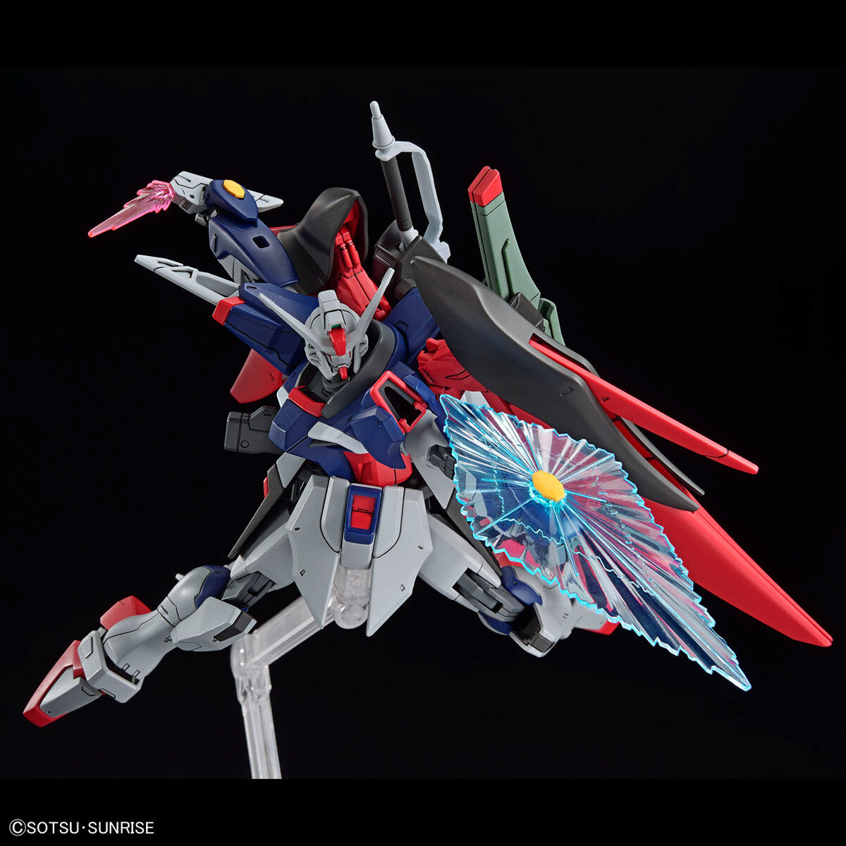 Mobile Suit Gundam Seed Freedom Destiny Gundam Spec II and Zeus Silhouette High Grade 1:144 Scale Model Kit