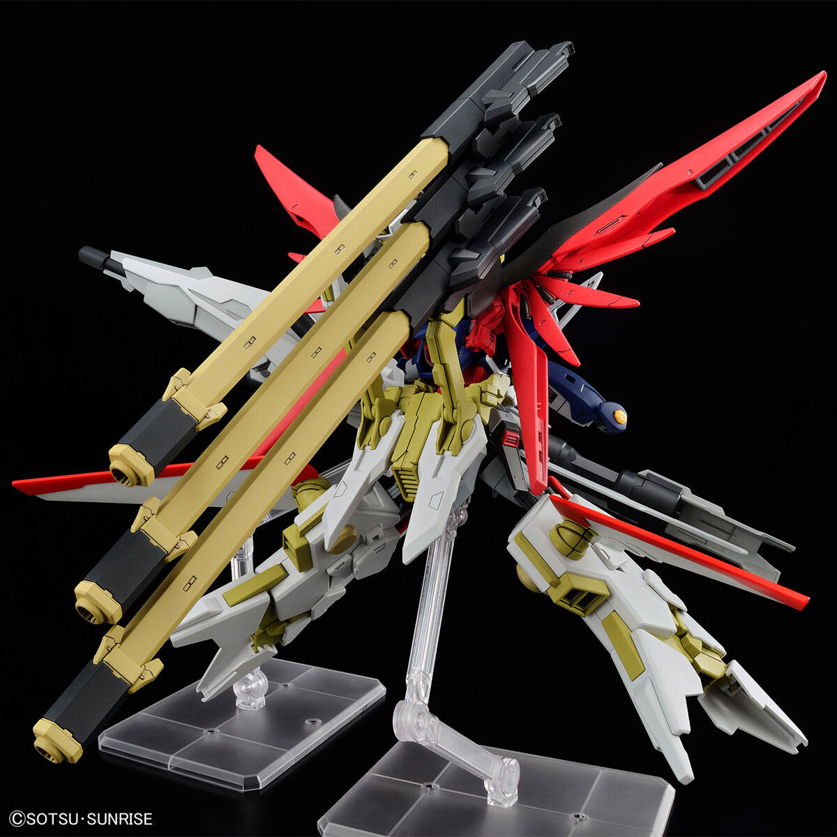 Mobile Suit Gundam Seed Freedom Destiny Gundam Spec II and Zeus Silhouette High Grade 1:144 Scale Model Kit
