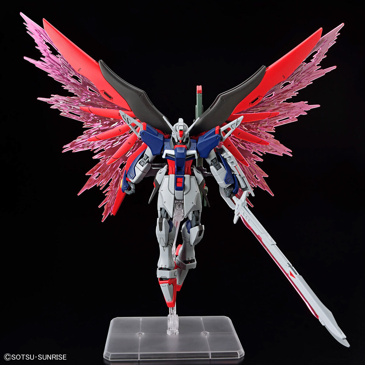 Mobile Suit Gundam Seed Freedom Destiny Gundam Spec II and Zeus Silhouette High Grade 1:144 Scale Model Kit
