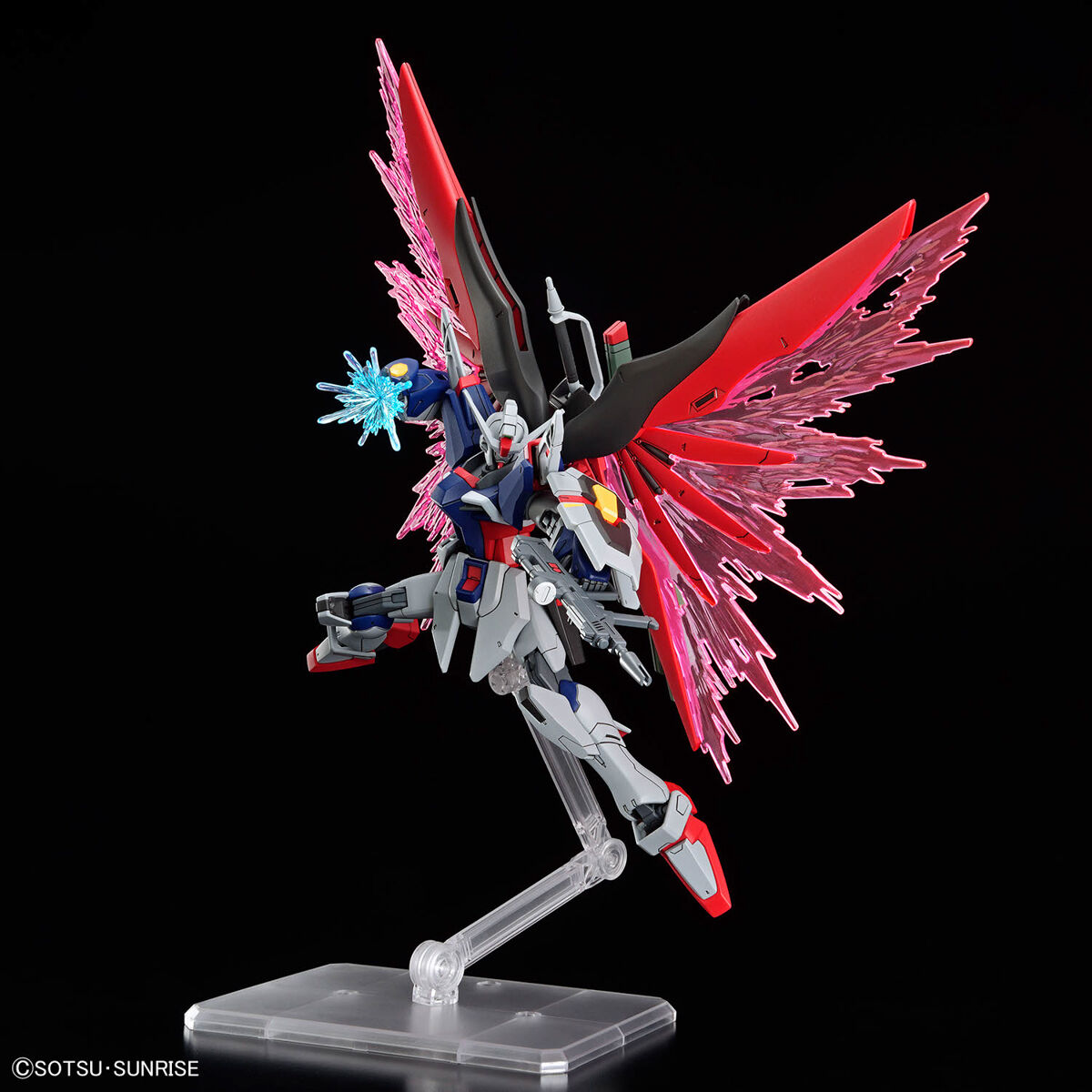 Mobile Suit Gundam Seed Freedom Destiny Gundam Spec II and Zeus Silhouette High Grade 1:144 Scale Model Kit