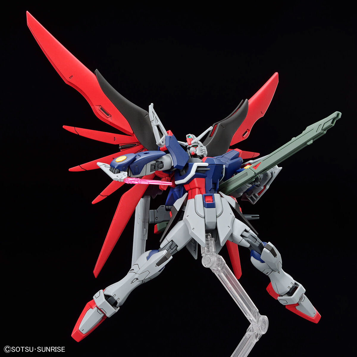 Mobile Suit Gundam Seed Freedom Destiny Gundam Spec II and Zeus Silhouette High Grade 1:144 Scale Model Kit