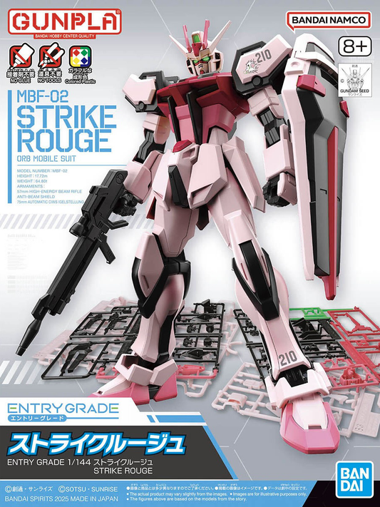 Mobile Suit Gundam Seed Strike Rouge Entry Grade 1:144 Scale Model Kit