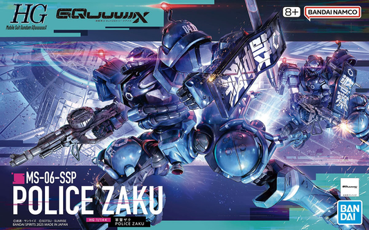Mobile Suit Gundam GQuuuuuuX Police Zaku High Grade 1:144 Scale Model Kit