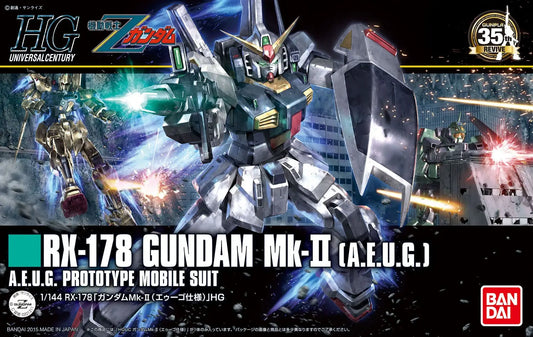 Mobile Suit Zeta Gundam RX-178 Gundam MK-II AEUG High Grade 1:144 Scale Model Kit