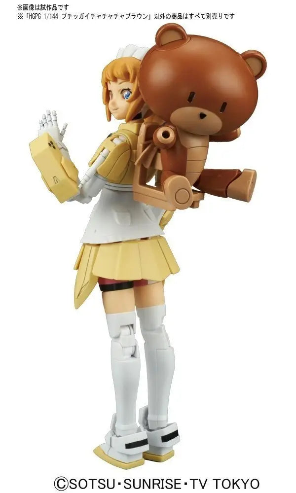 Gundam Build Fighters Try High Grade Petit'gguy Cha Cha Brown Model Kit