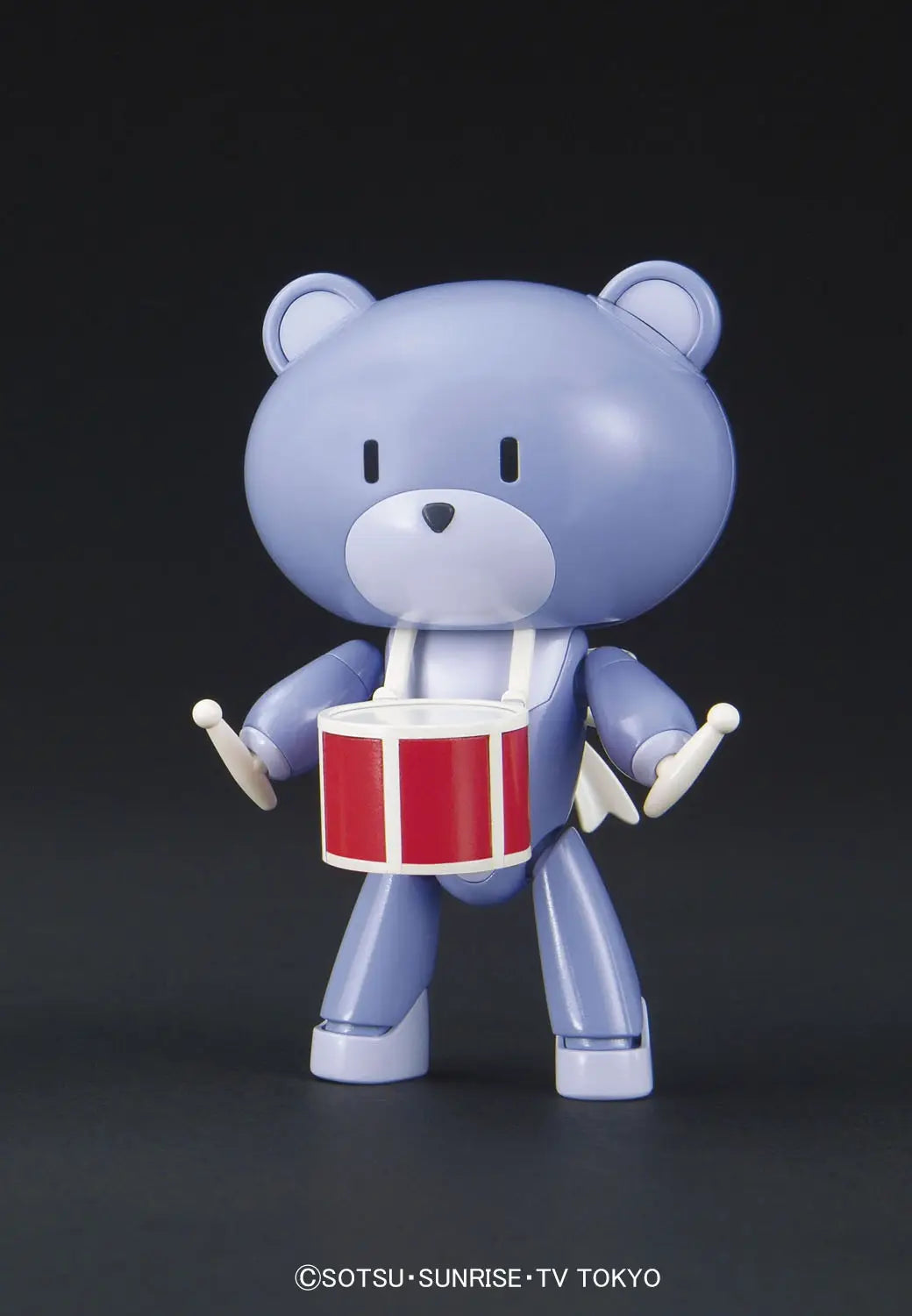 Gundam Build Fighters Try High Grade Petit'gguy Rumpumpumpurple & Drum Model Kit